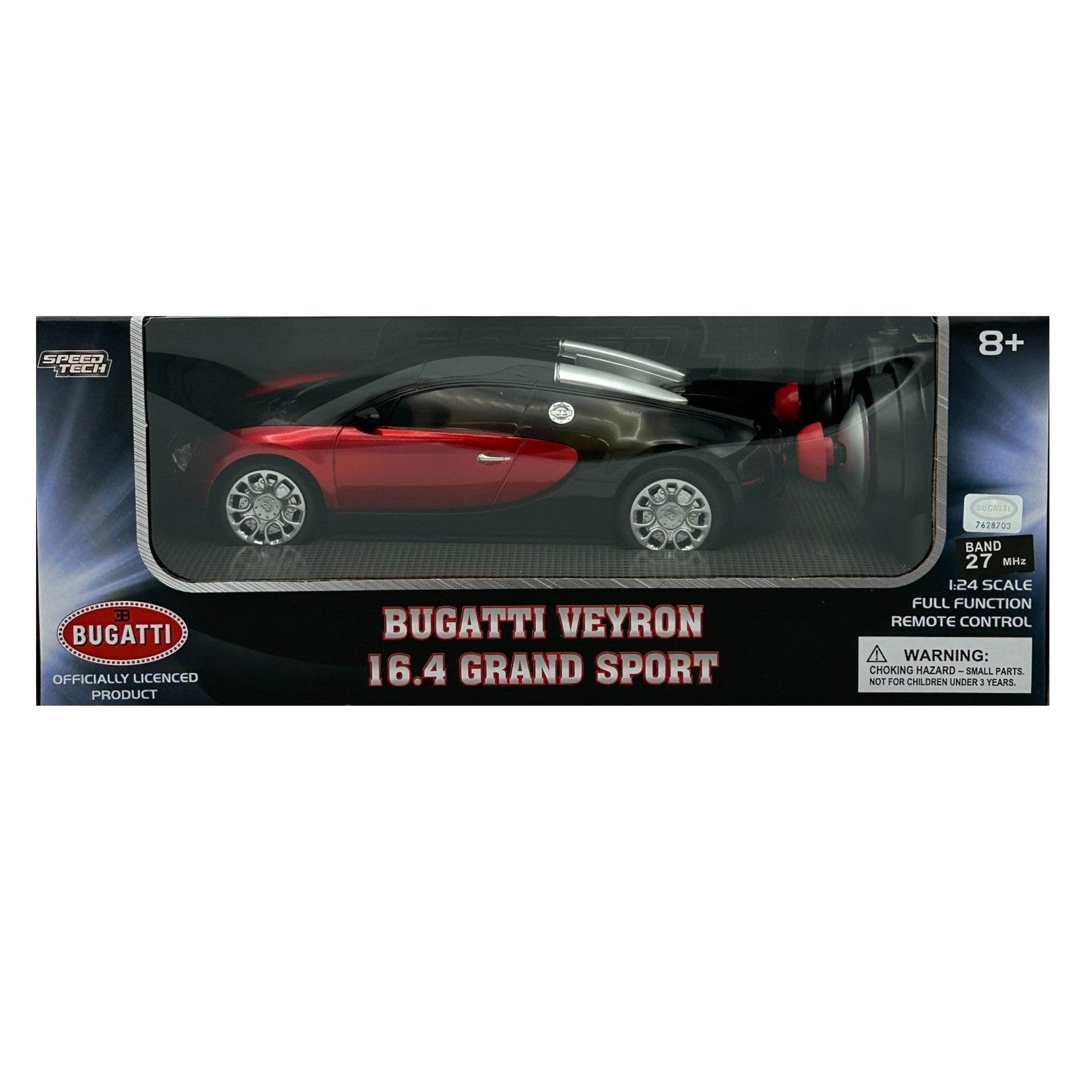 Bugatti Veyron 16.4 Grand Sport remote control car in box.